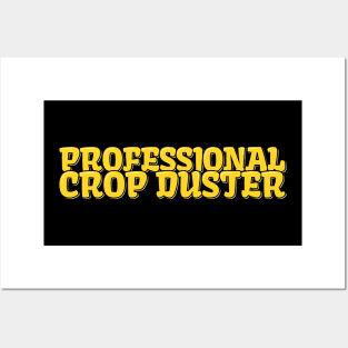 Professional Crop Duster Posters and Art